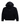 Knitted Pullover Hoodie (Black)