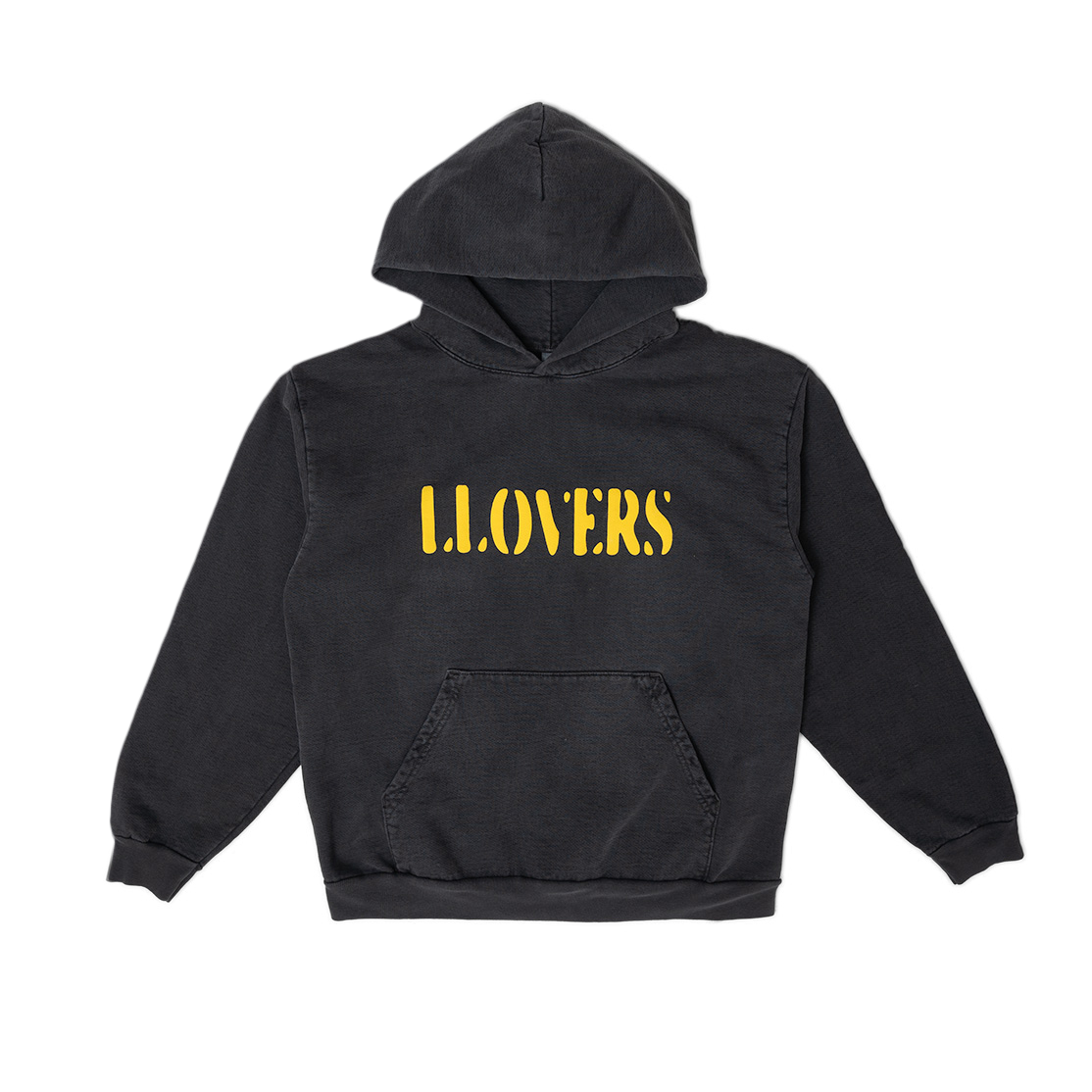 LLovers or Friends Hoodie (Washed Black)