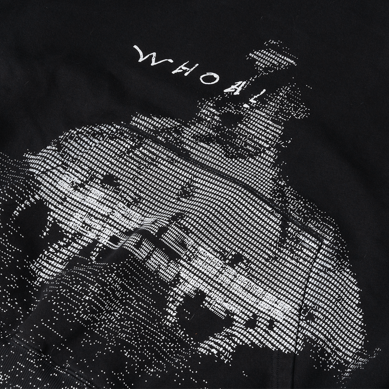 Whoa Hoodie (Washed Black)