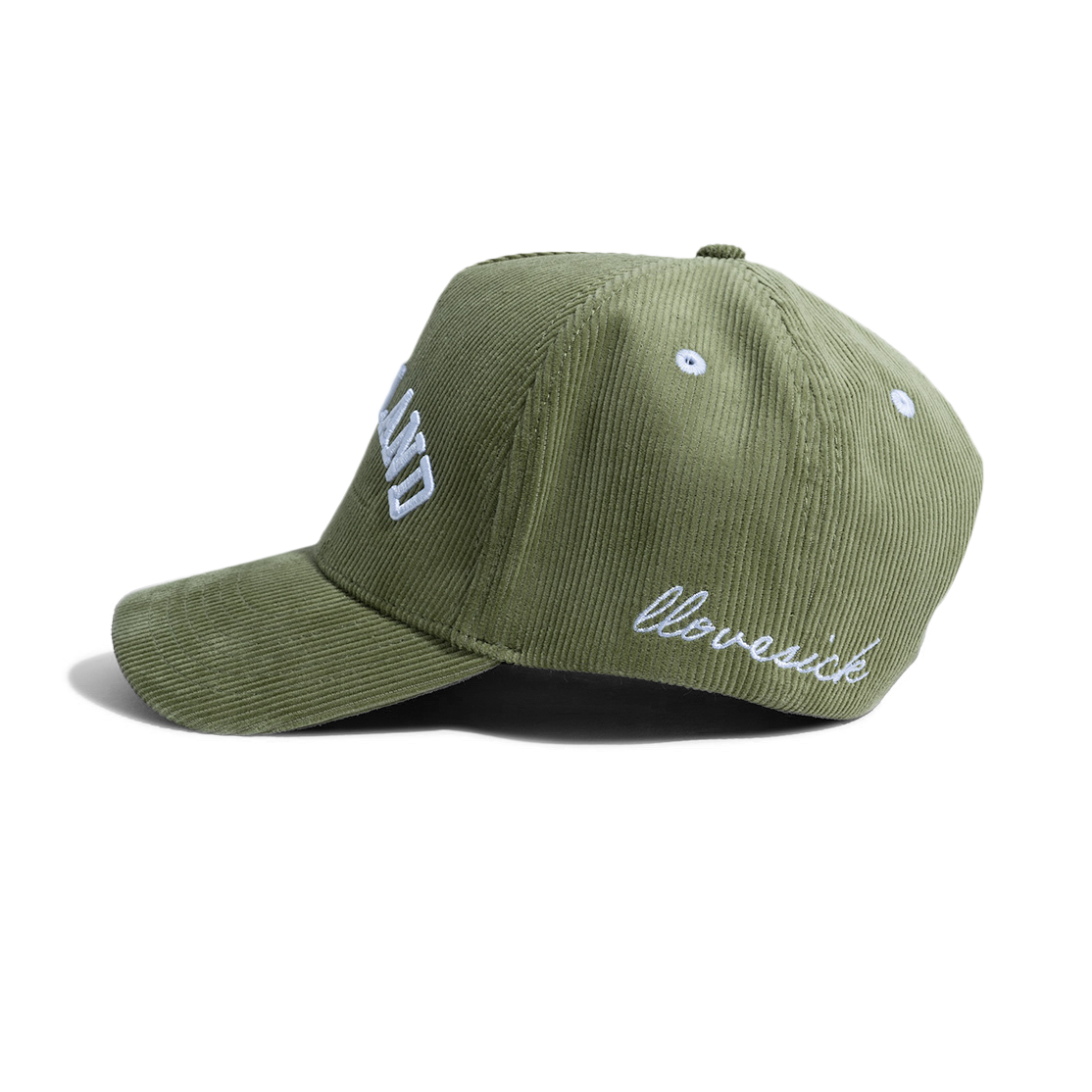 Heartland Corduroy Cap (Olive)