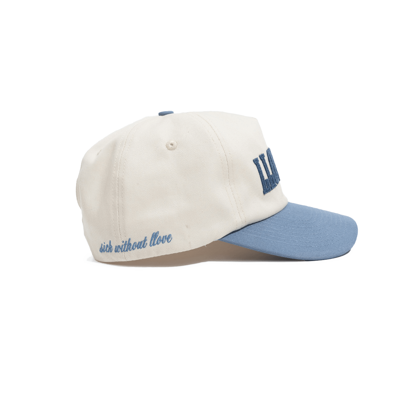 Stitched Franchise Cap (Cream/Blue Steel)