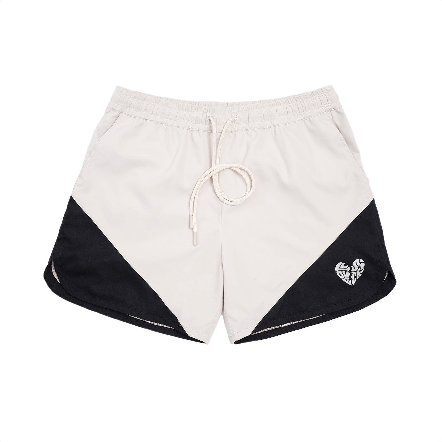 Sail Shorts (Cream/Black)