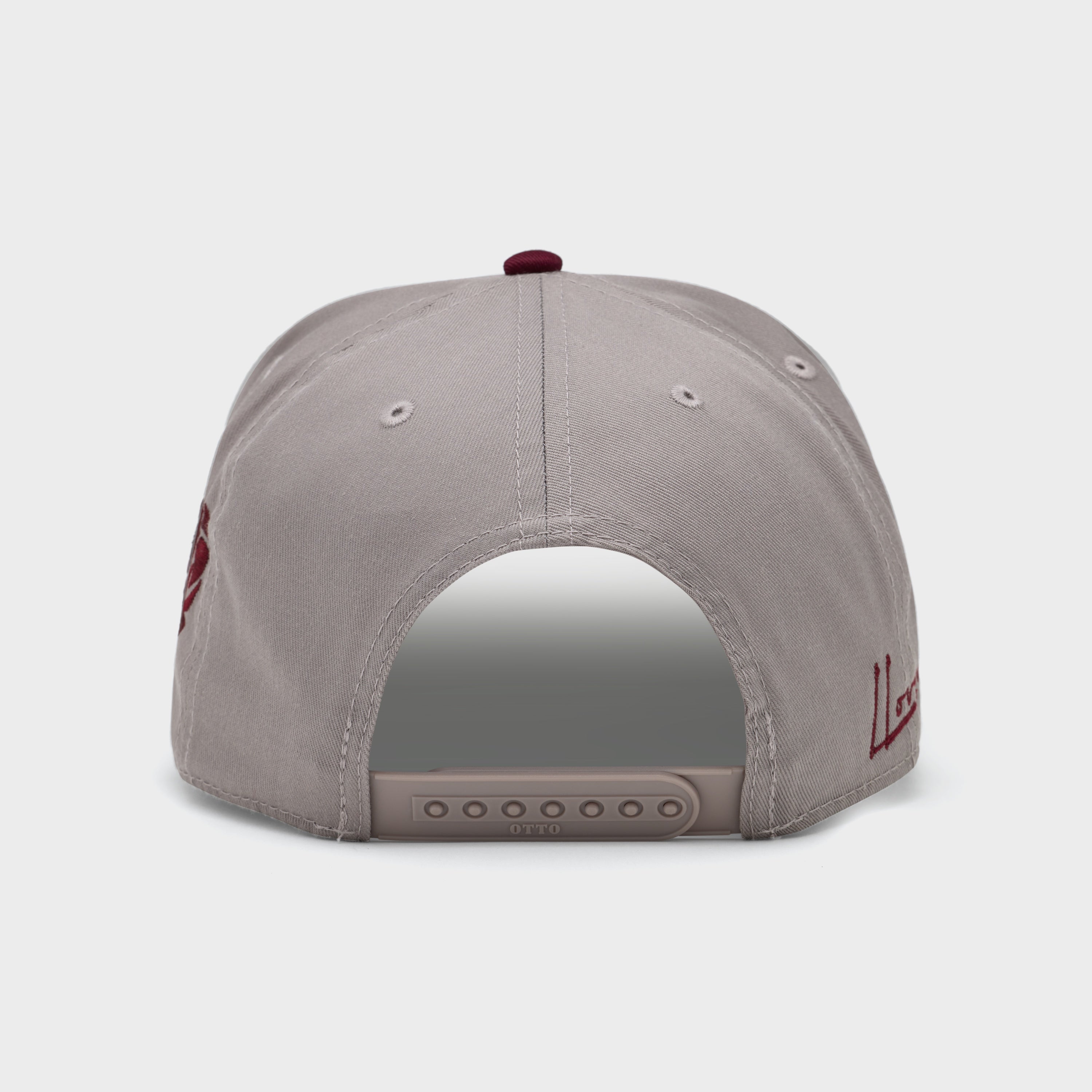 Llovers Cap (Burgundy/Grey)