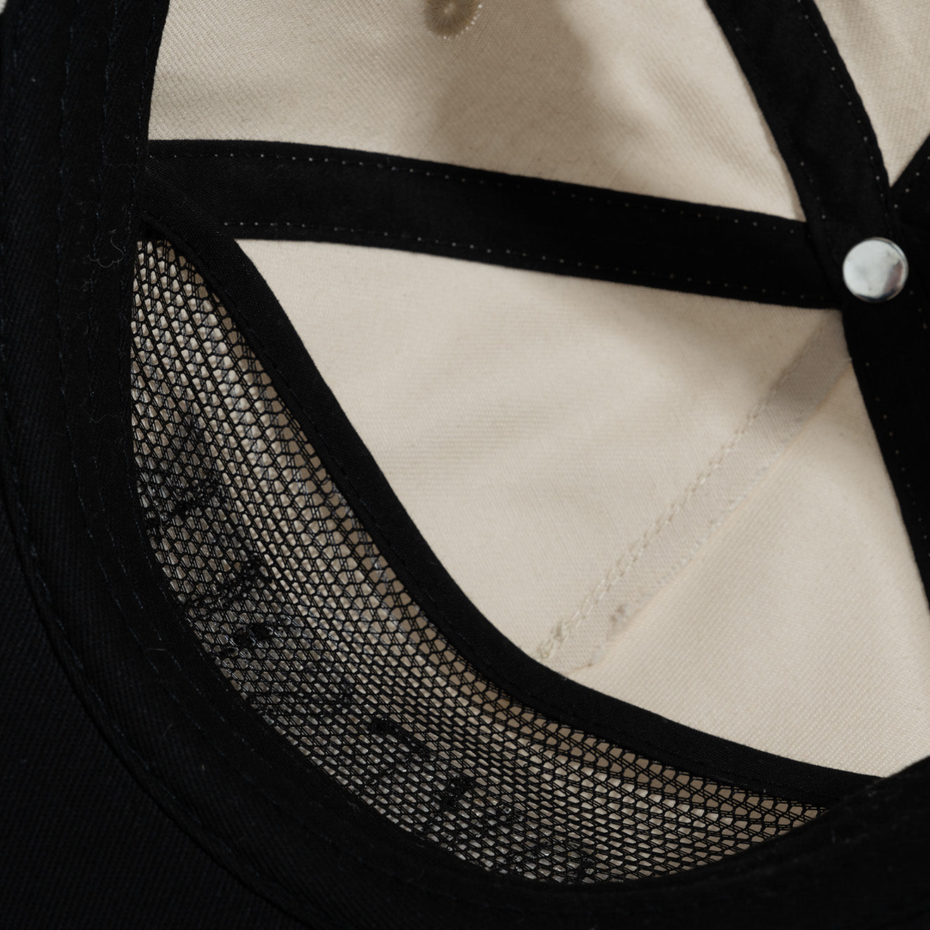 Stitched Franchise Cap (Cream/Black)