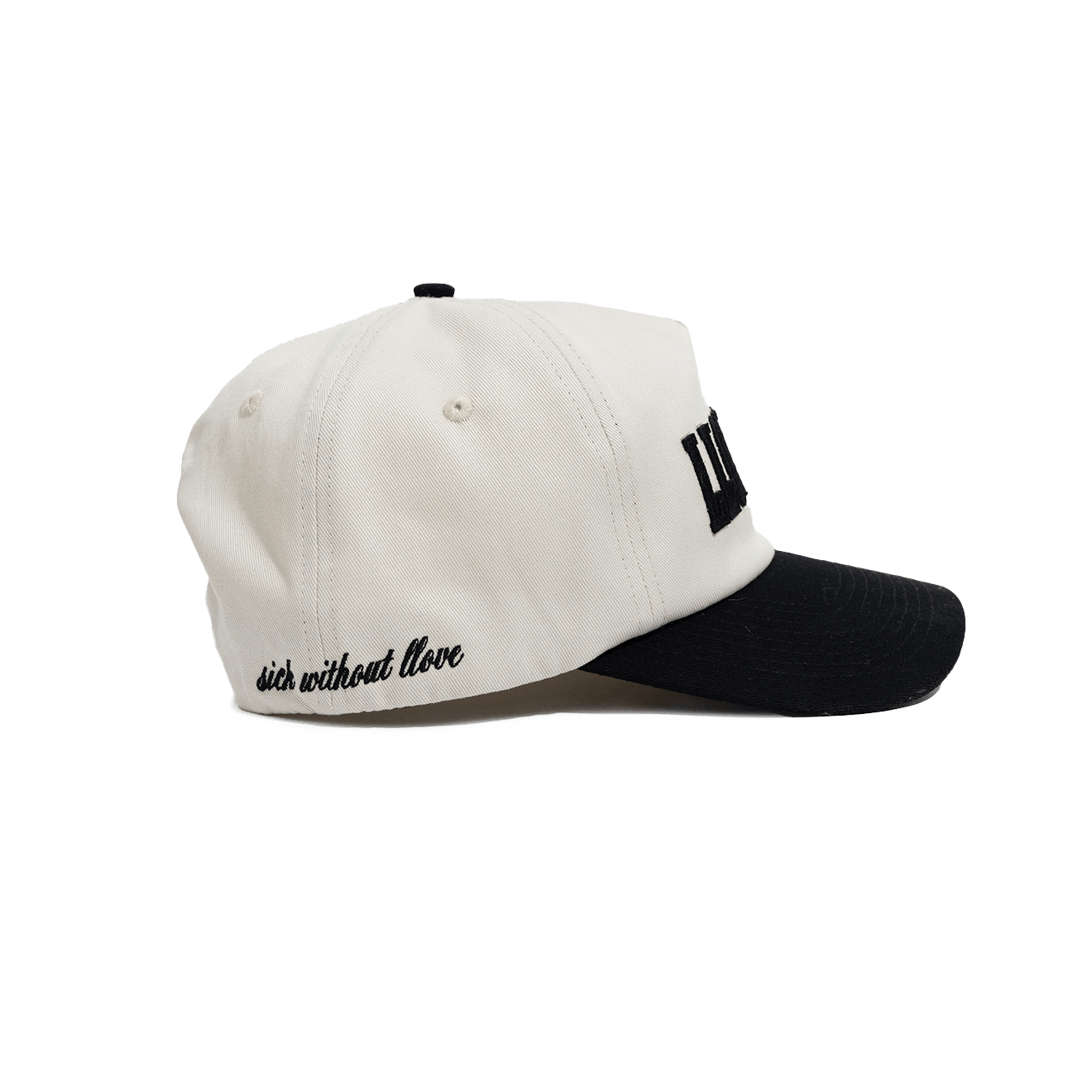 Stitched Franchise Cap (Cream/Black)