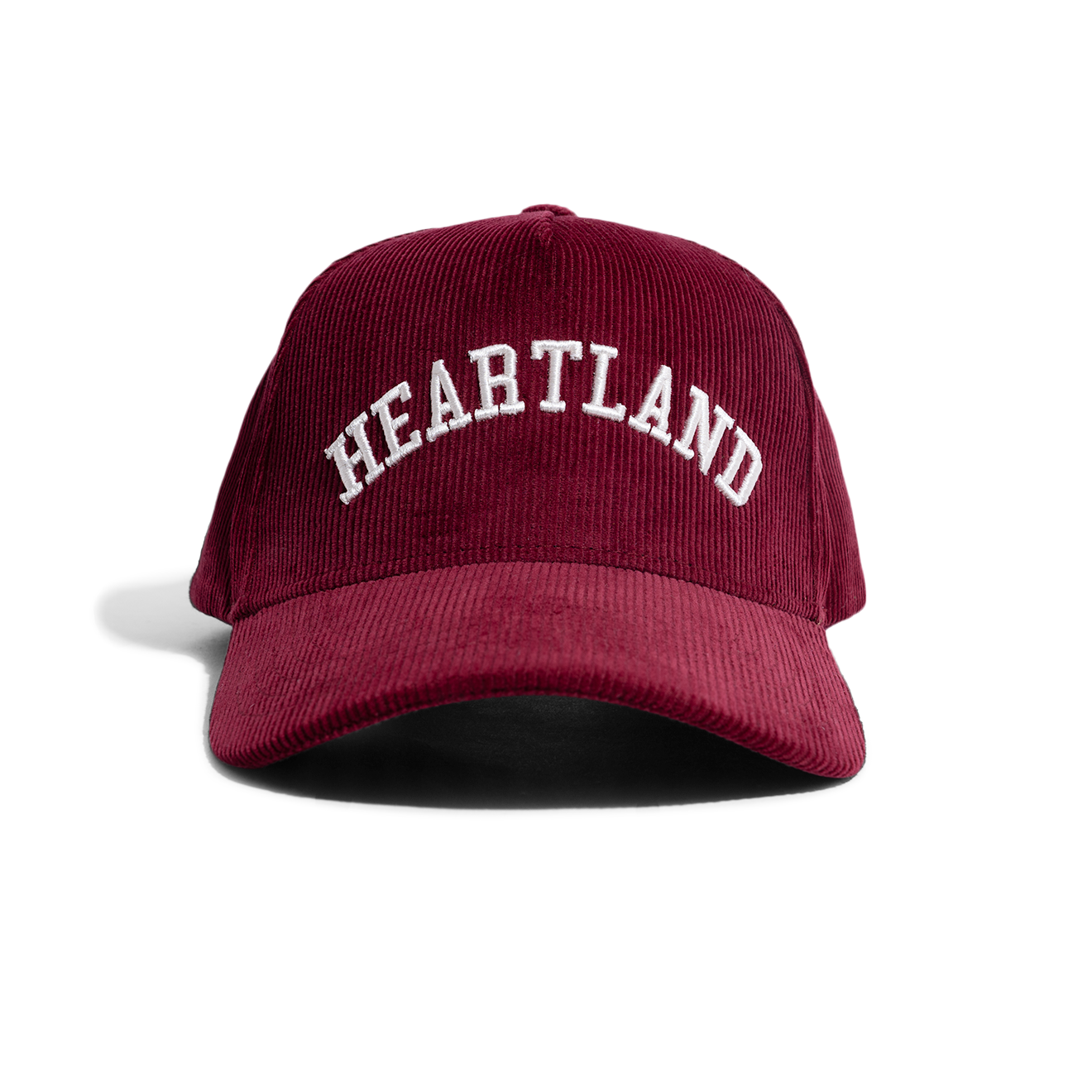 Heartland Corduroy Cap (Cherry Red)